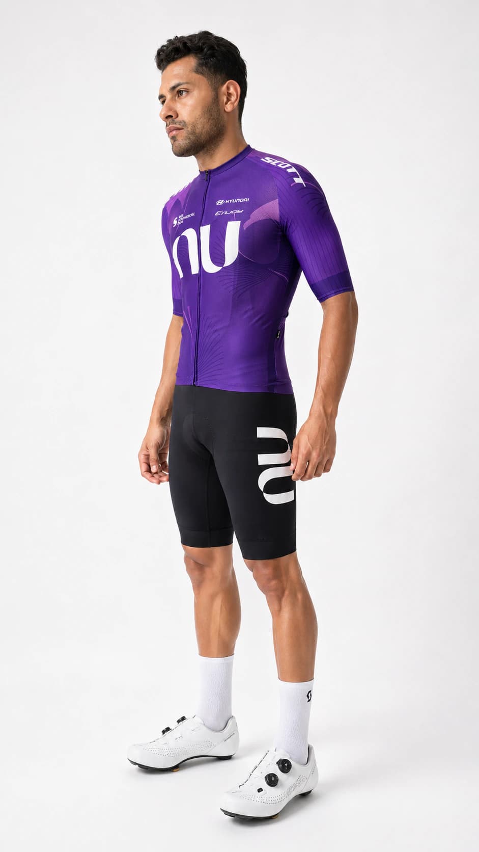 Jersey  Ciclismo MC División One - NU COLOMBIA Unisex Morado - imagen 5