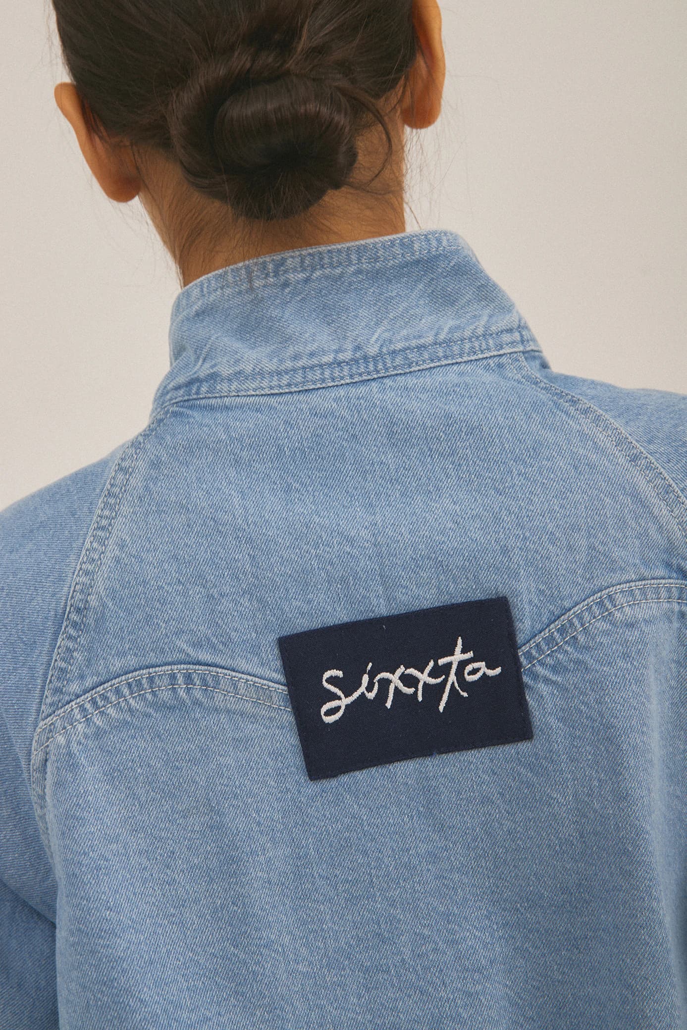 Chaqueta Bomber Denim - imagen 5