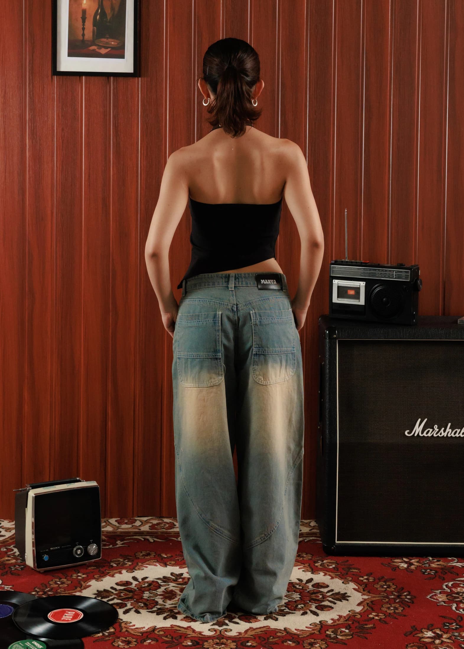 KORVEN BAGGY WASHED - imagen 4