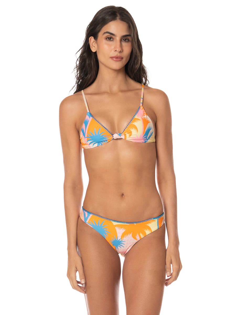 Maaji Solar Bliss Sahara Fixed Triangle Bikini Top - imagen 1