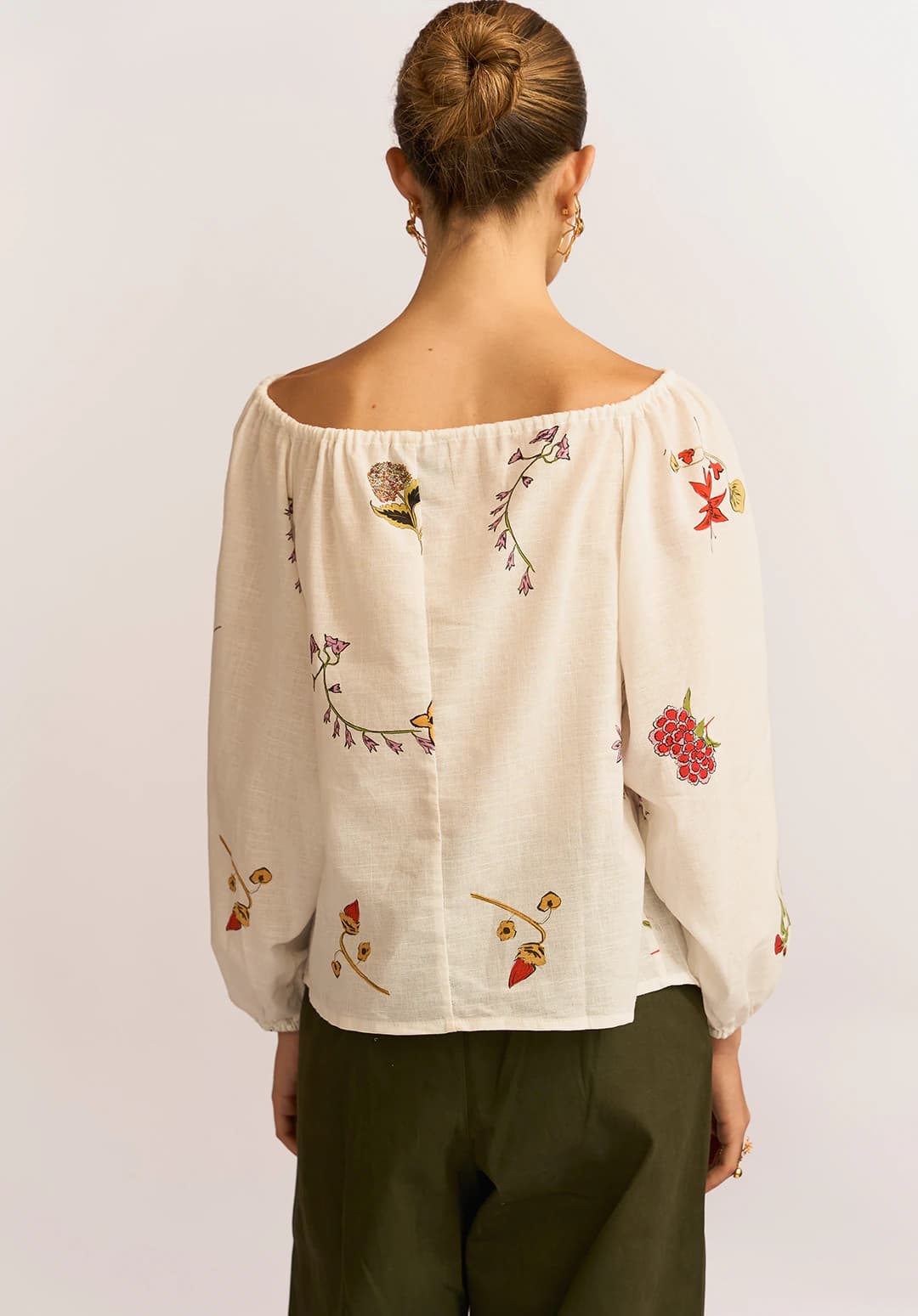 Blusa Petunia ivory - imagen 3