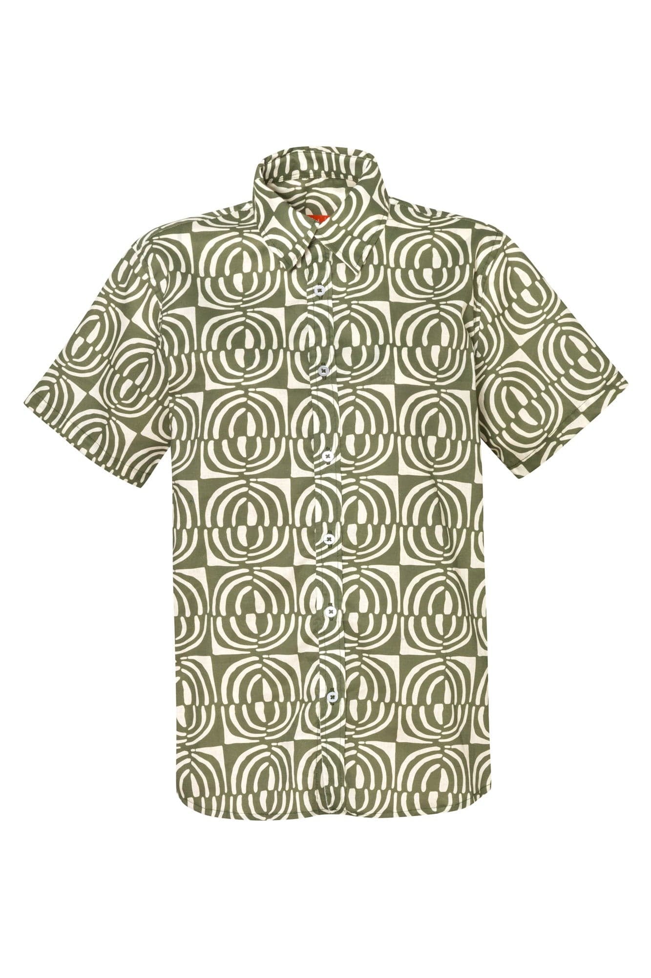Camisa Manga Corta Duna Olive