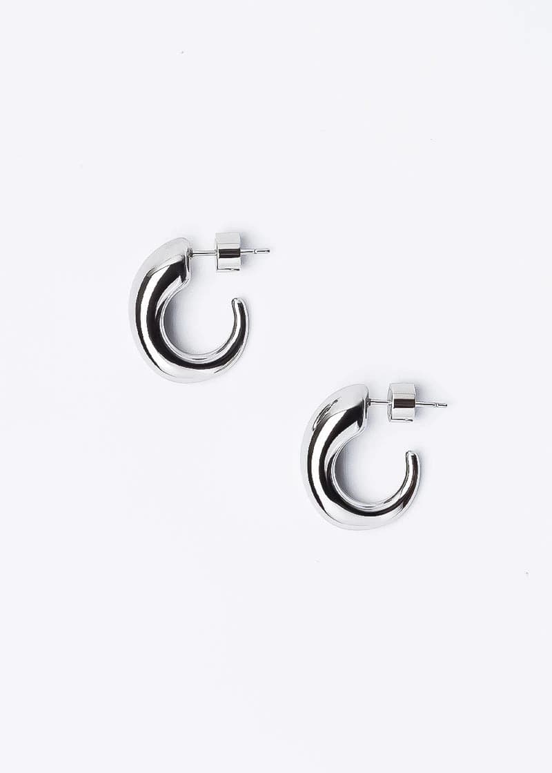 Kari Hoops Plateado - imagen 1