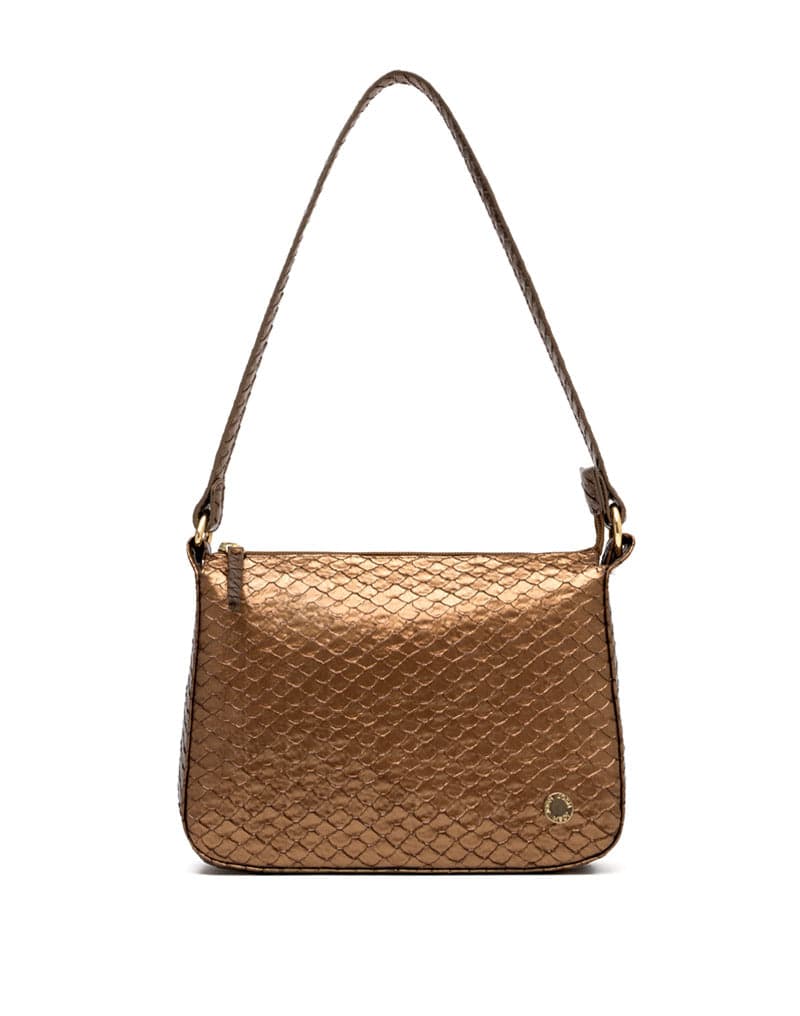 Bolso manos libres en cuero para dama REF P2935APR - imagen 1