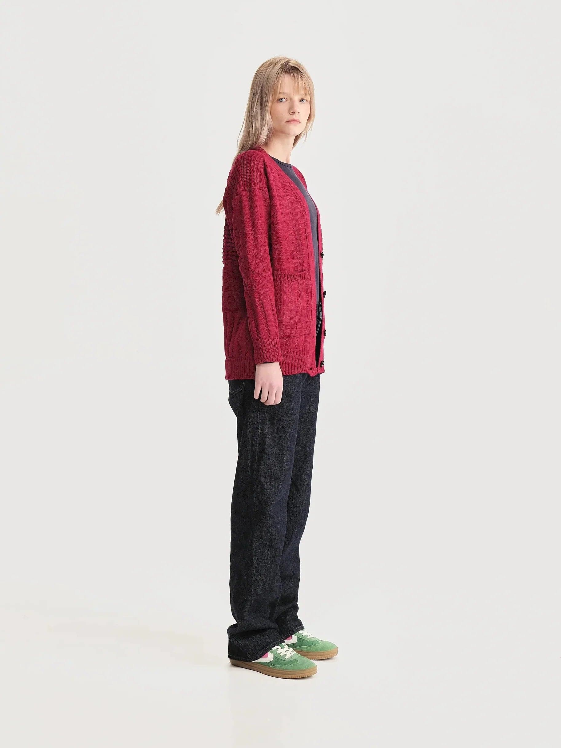 Cardigan Archivo Rojo - imagen 2