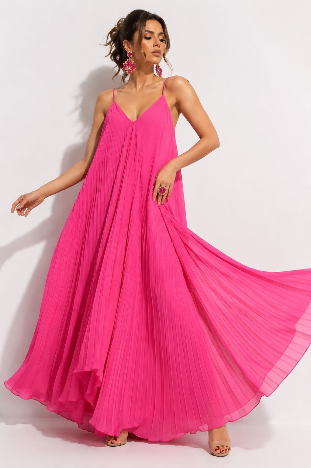 Vestido Suarez Fucsia - imagen 2