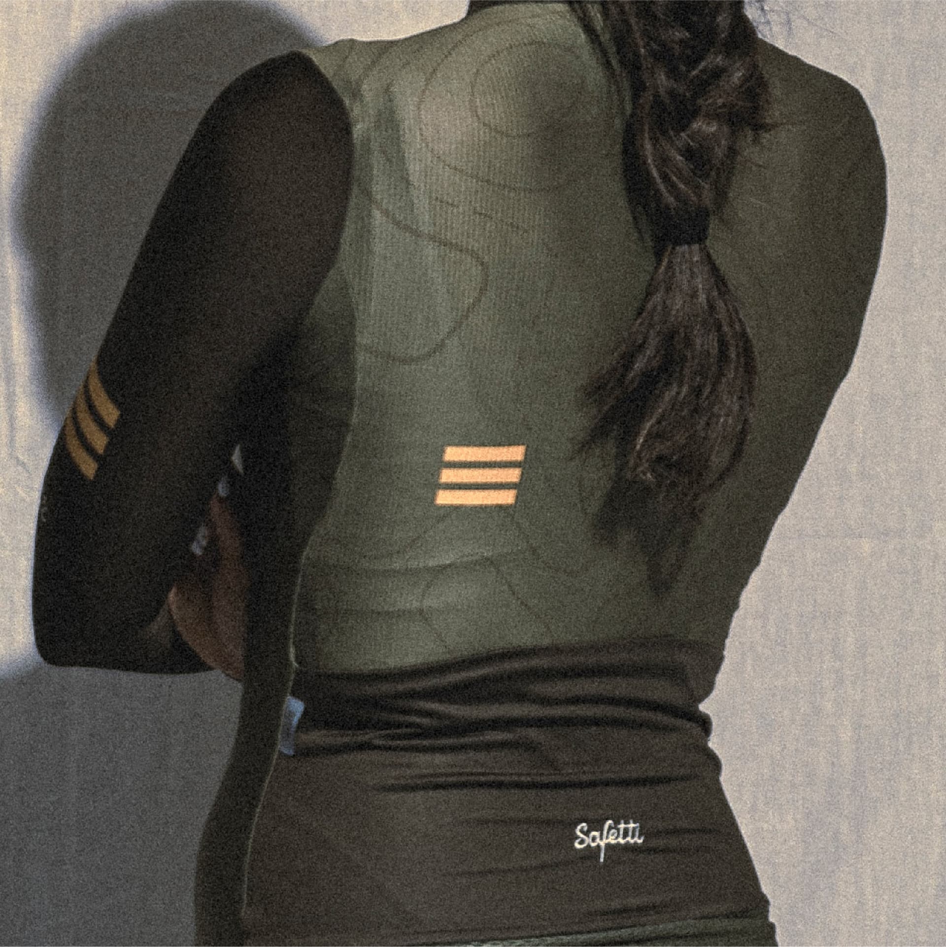 CAMISA CICLISMO MANGA LARGA S-FIRE GREEN PARA MUJER - imagen 6