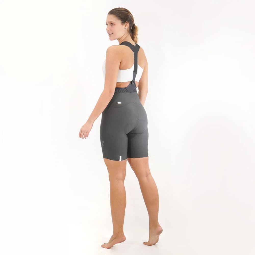 PANTALONETA CICLISMO TOSCANA 2.0 GRIGIO PARA MUJER - imagen 2