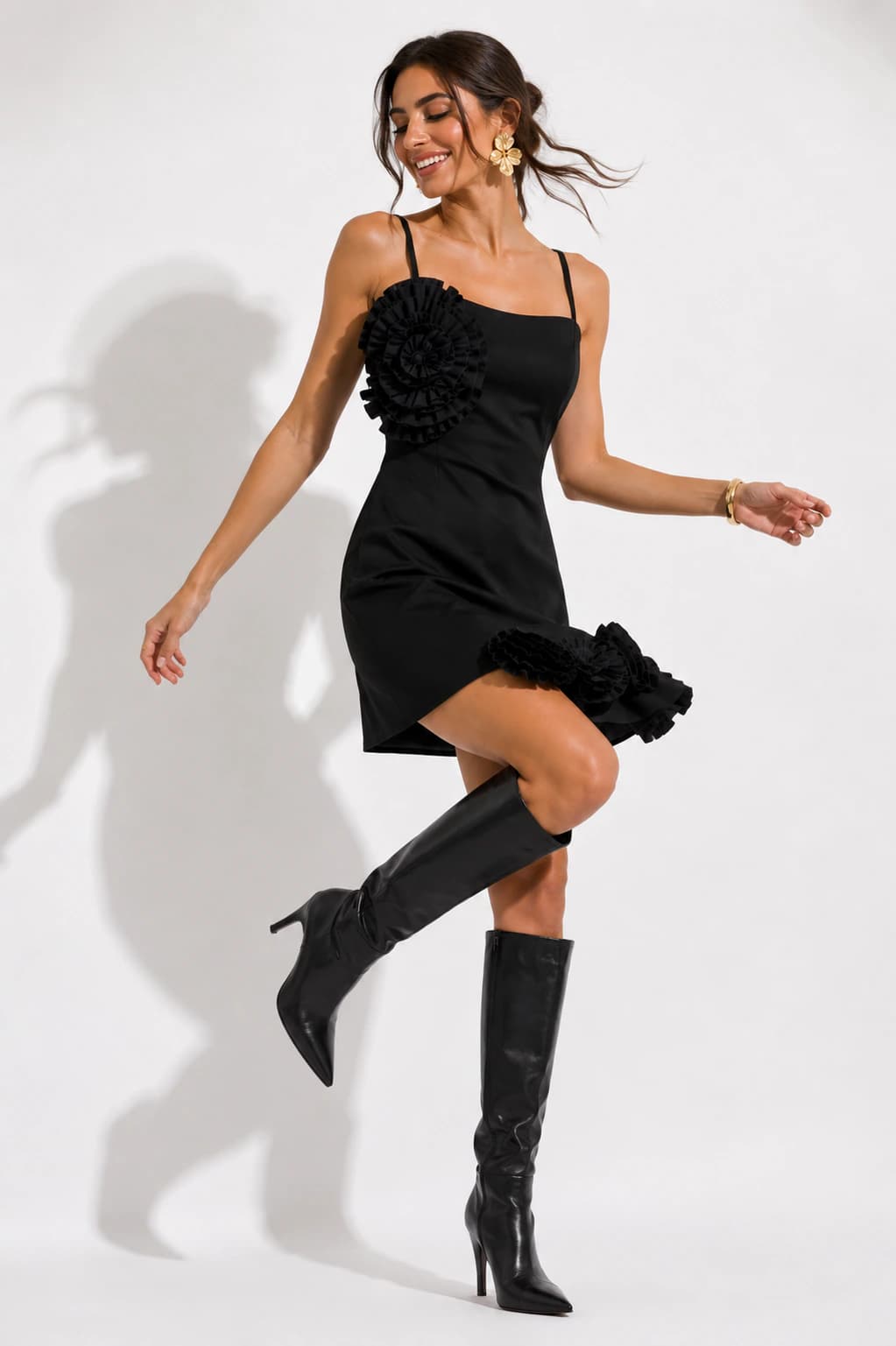 Vestido Bridnet Negro - imagen 2