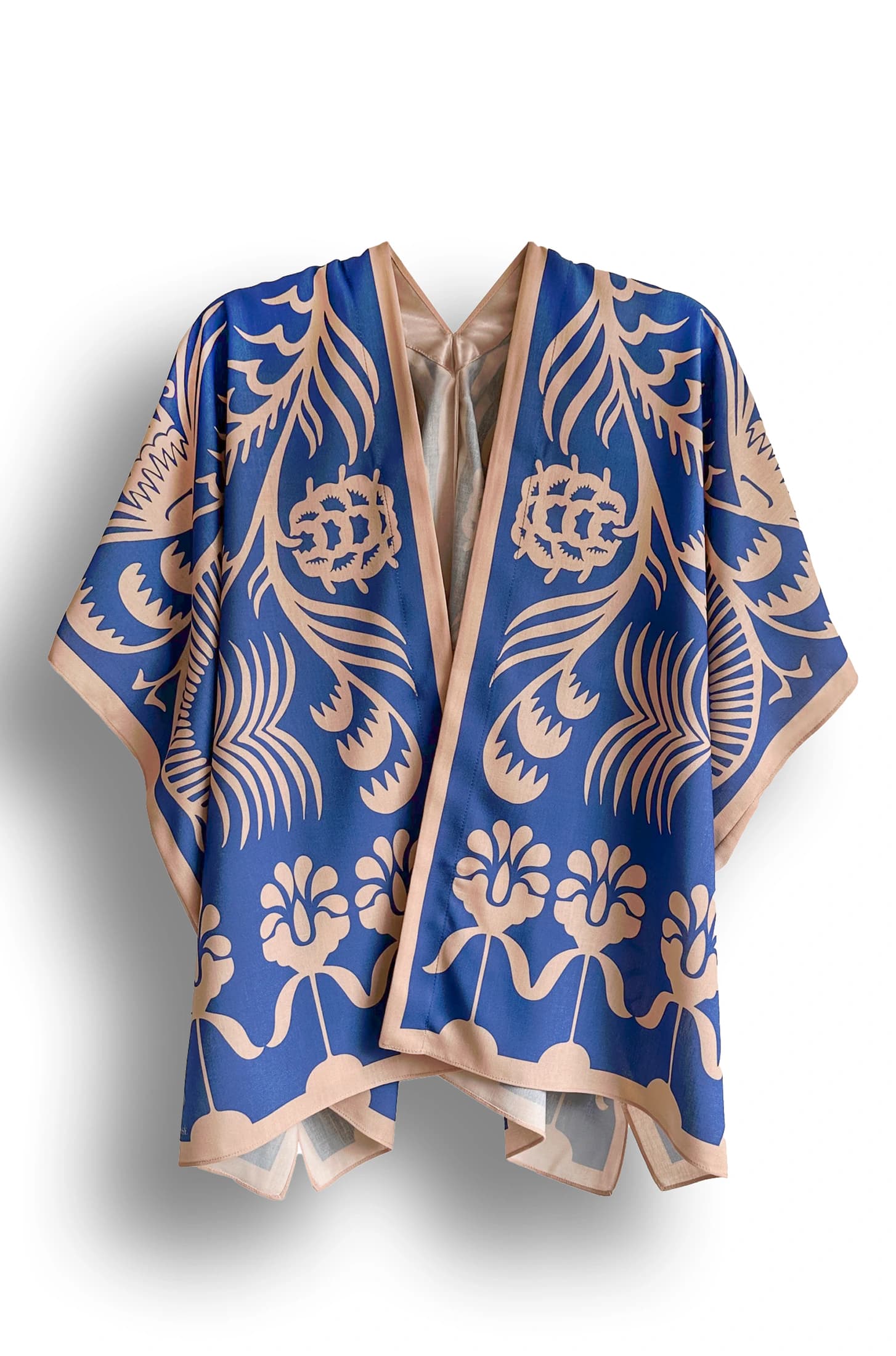 Kimono Corto Agave Azul, Lino - imagen 2
