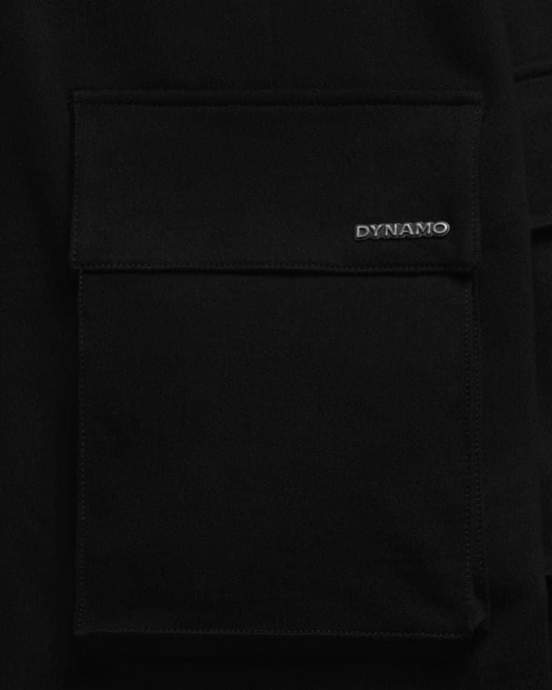 Sudadera Negra Pinstripe Utility - imagen 3