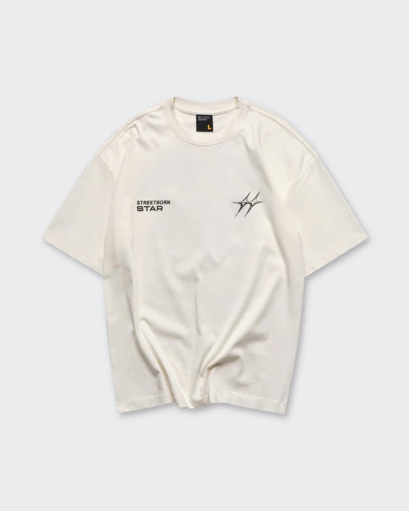 Camiseta Blanca Oversize Streetborn - imagen 6
