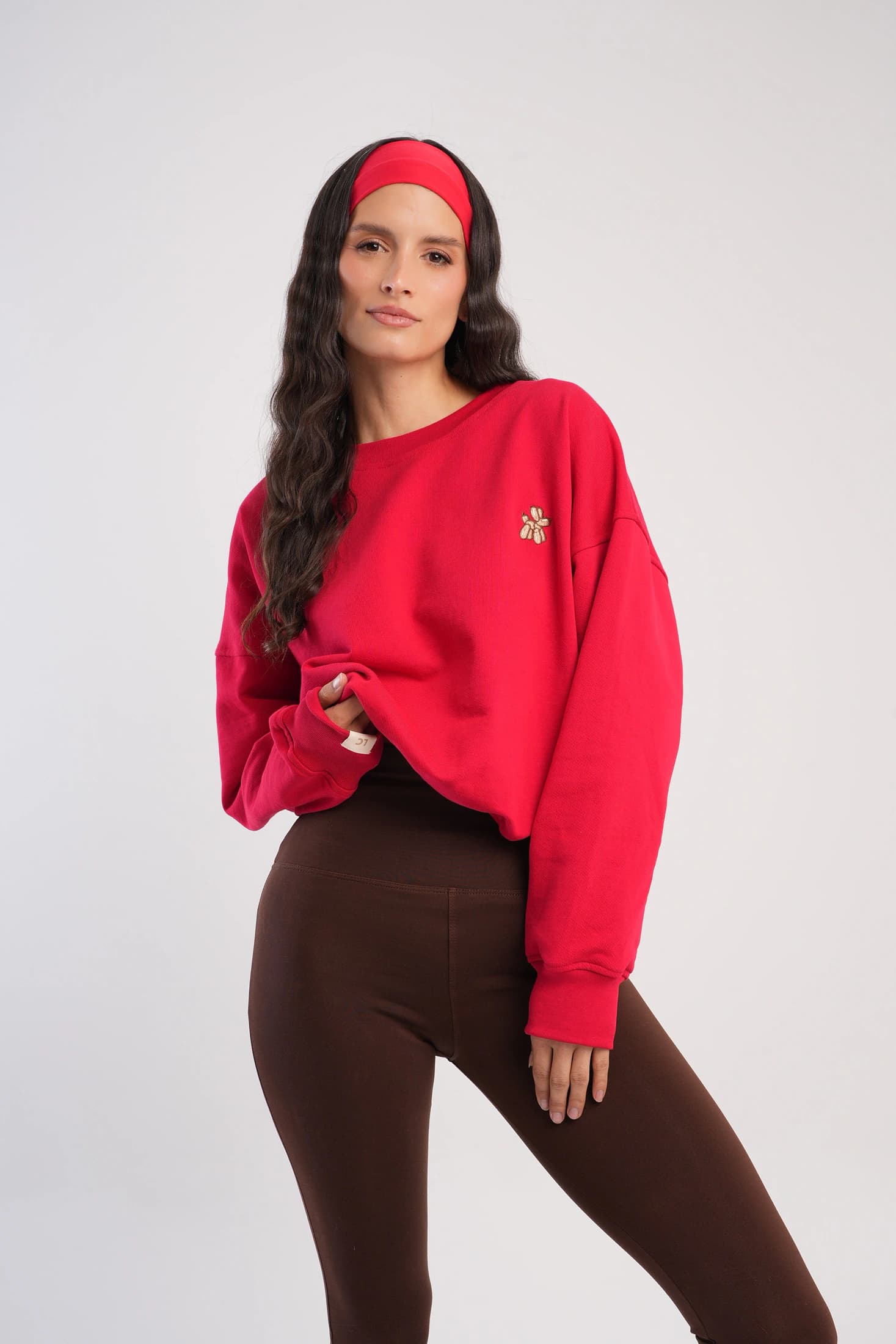 Love Crewneck - Rojo - imagen 5