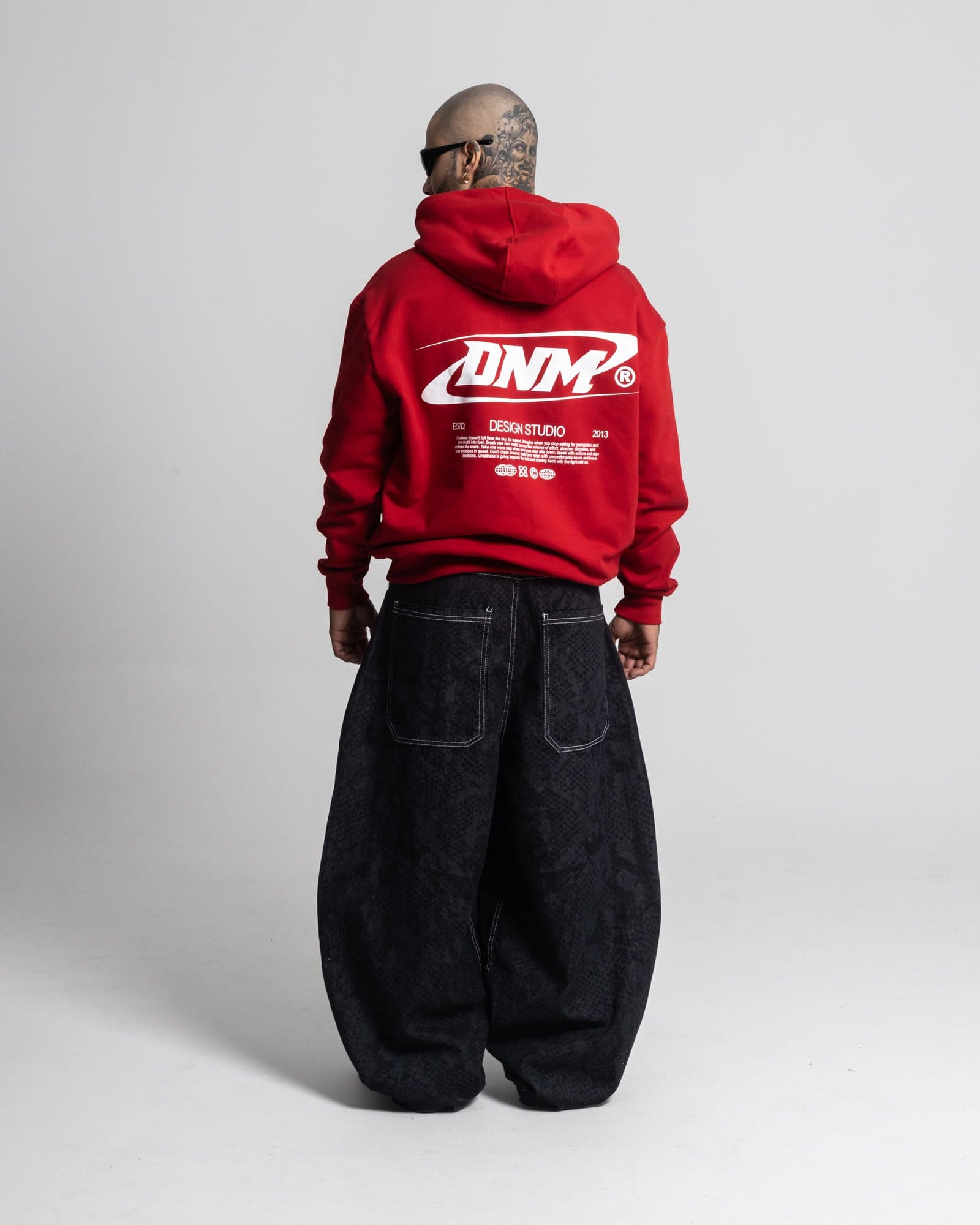 Hoodie Oversize DNM Red - imagen 8