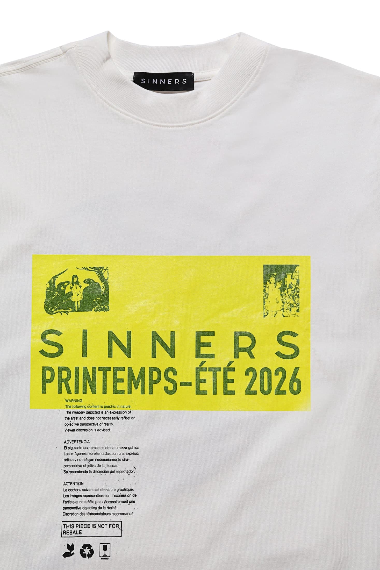 PRE-CAUCION CREME T-SHIRT - imagen 3