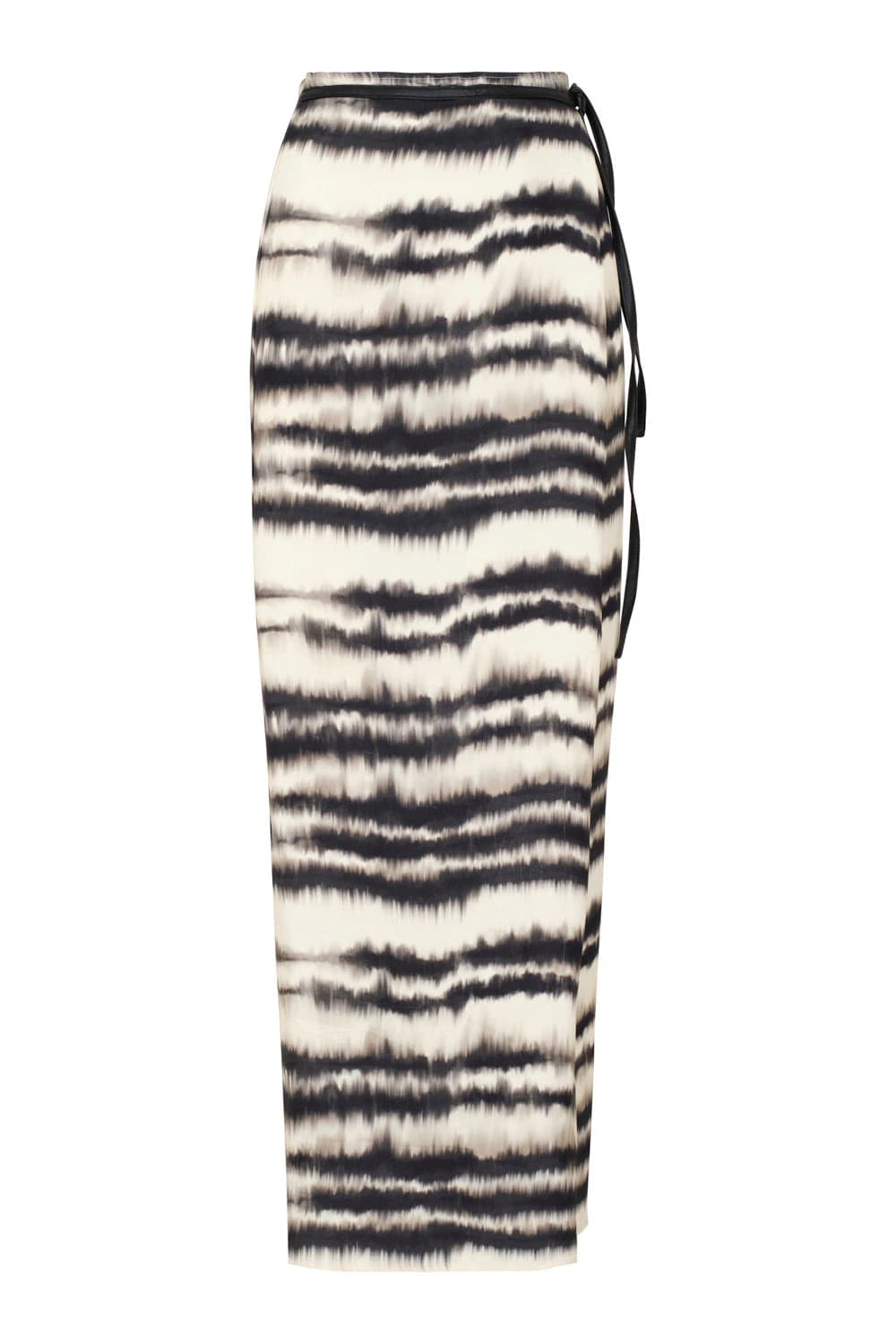 Falda New katya ivory negro tie-dye - imagen 2