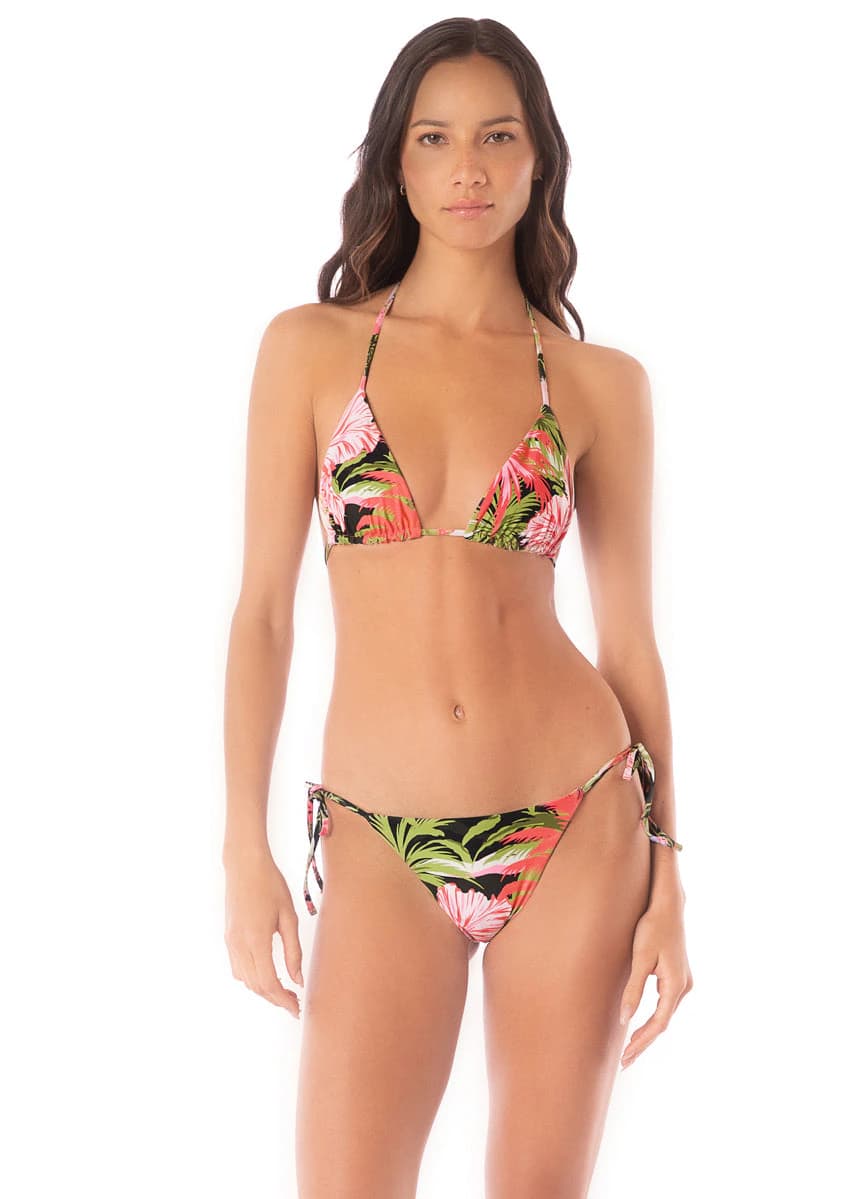 Maaji Neo Hawaiian Balmy Sliding Triangle Bikini Top - imagen 1