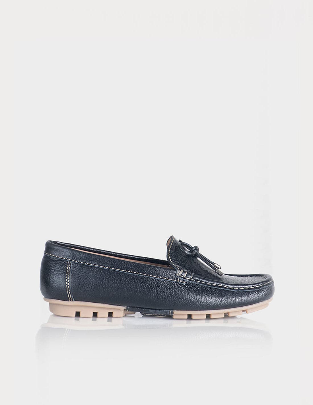 Mocasín Thea Napa Negro - imagen 1