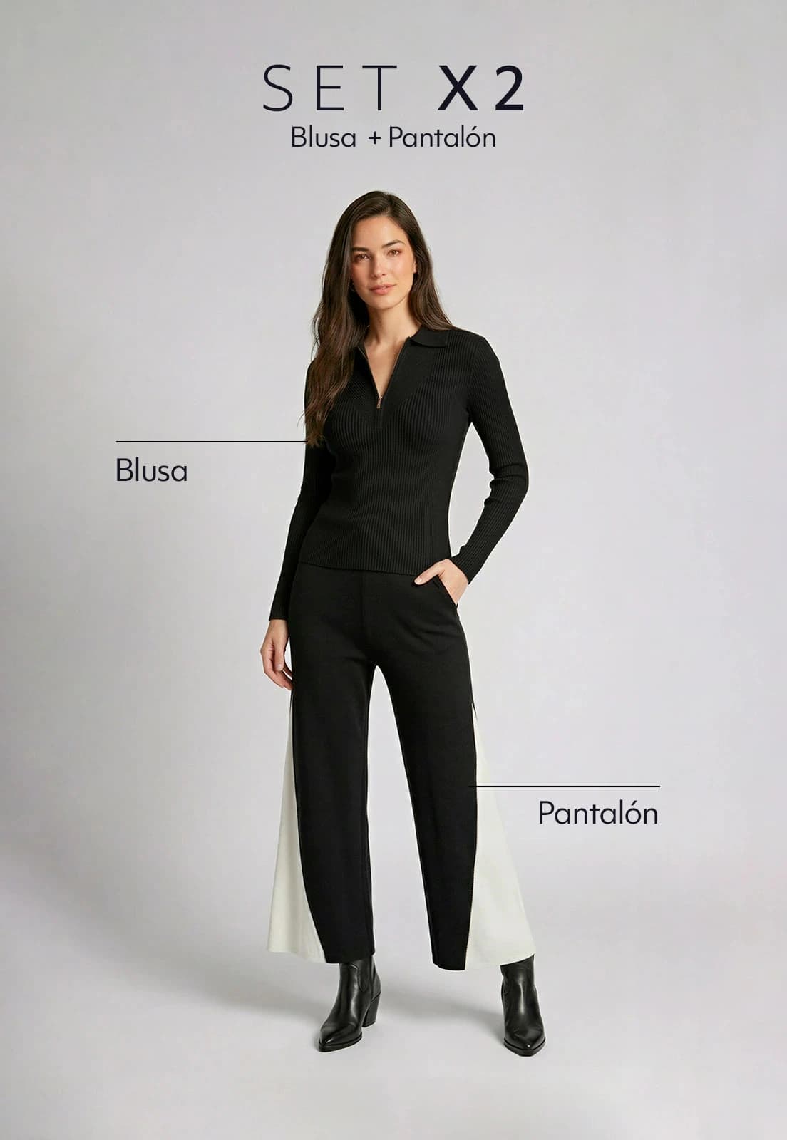 Set Blusa Jessy / Pantalón Sofía