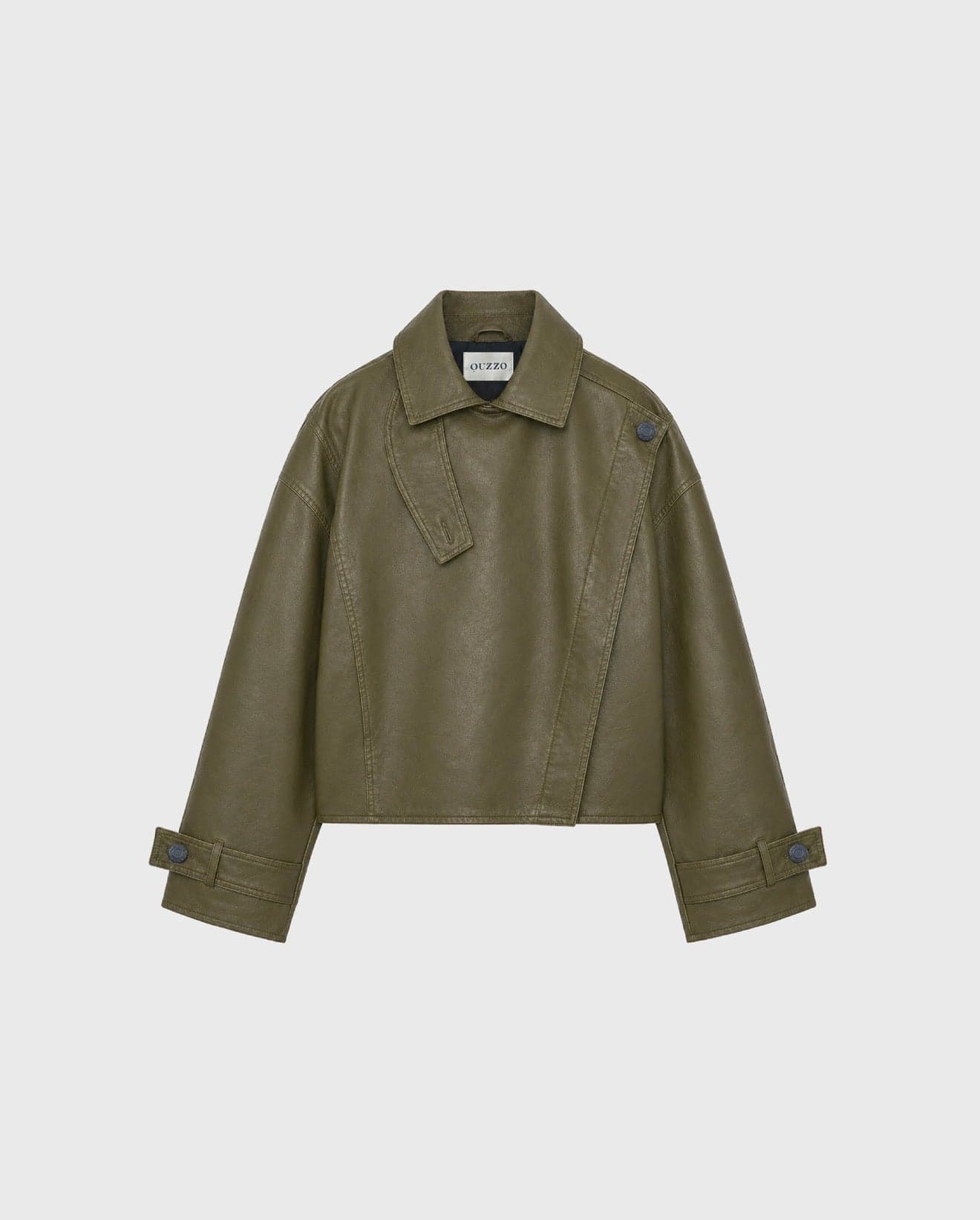 Too Rich For Your Drama Jacket In Olive - imagen 1