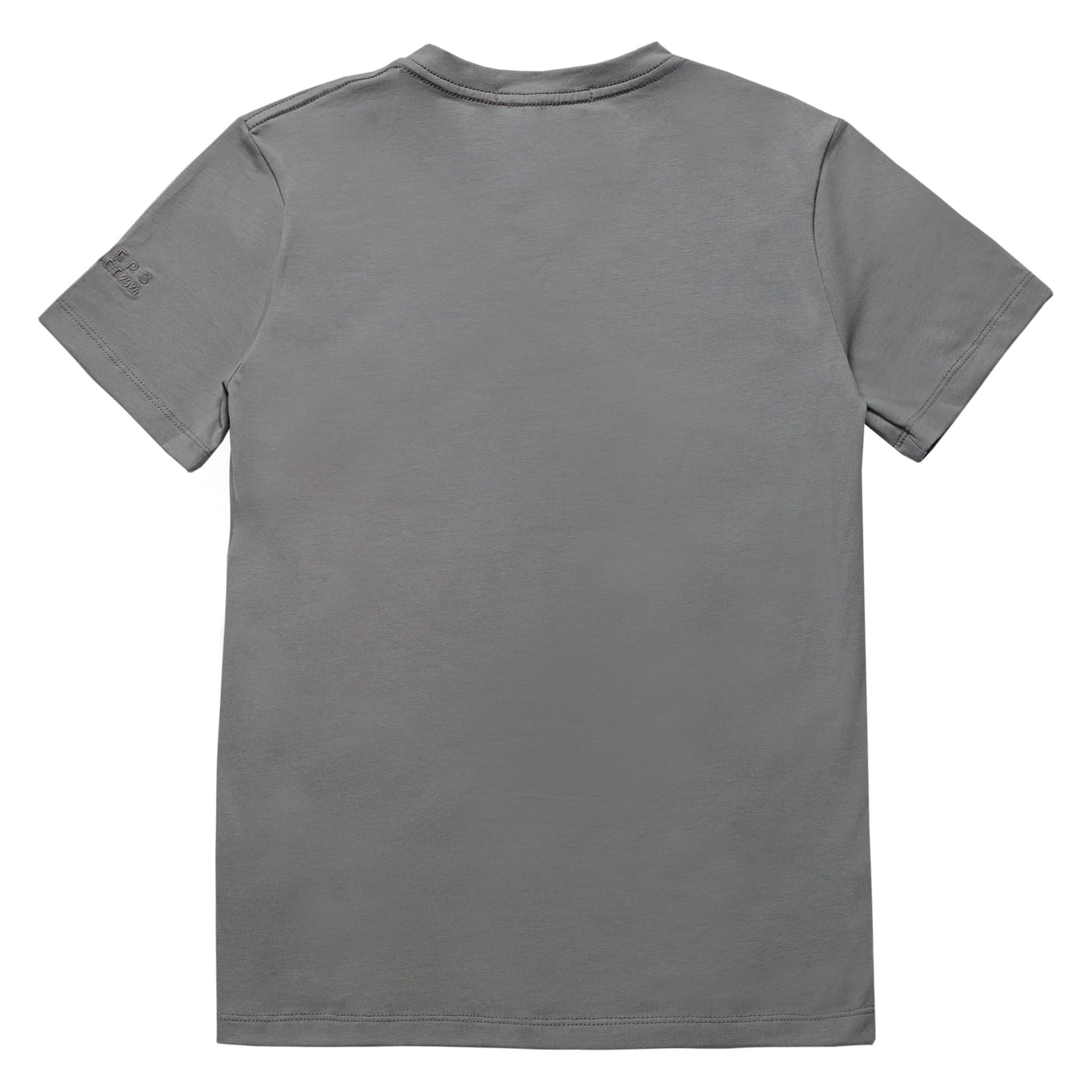 MONOGRAM SLIM GRAY T-SHIRT - imagen 2