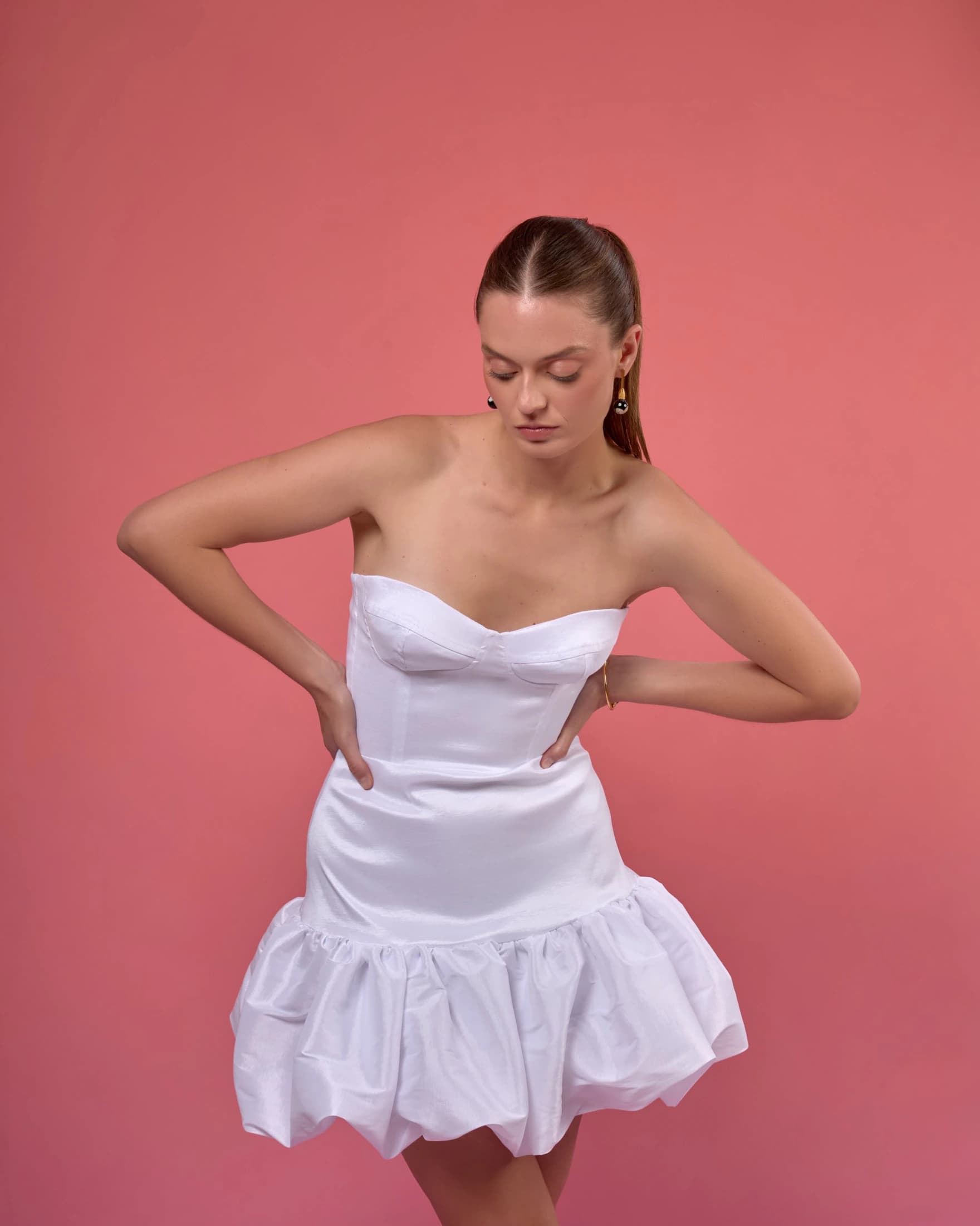 Vestido Estrella De Mar Blanco - imagen 3
