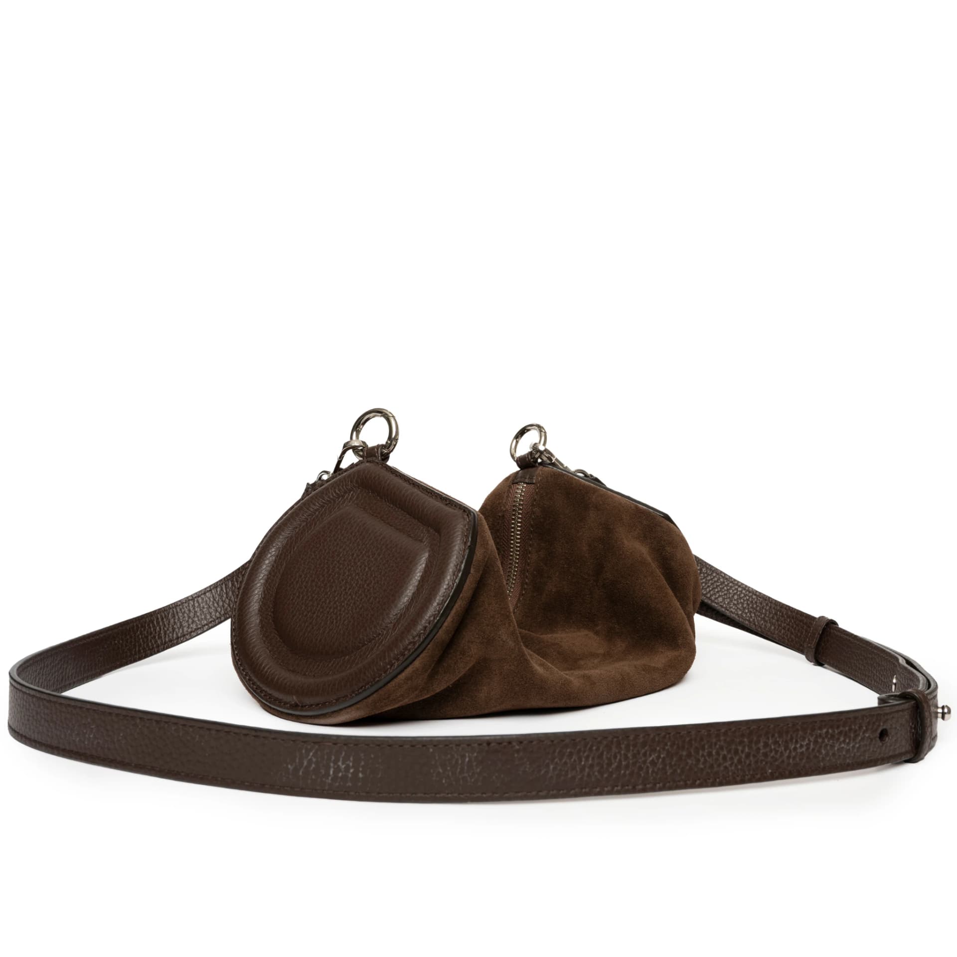 LETTI MEDIUM chocolate gamuza - imagen 2