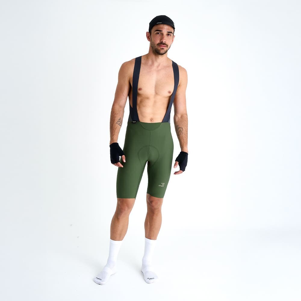 PANTALONETA CICLISMO TOSCANA 2.0 VENTI OLIVA PARA HOMBRE - imagen 1