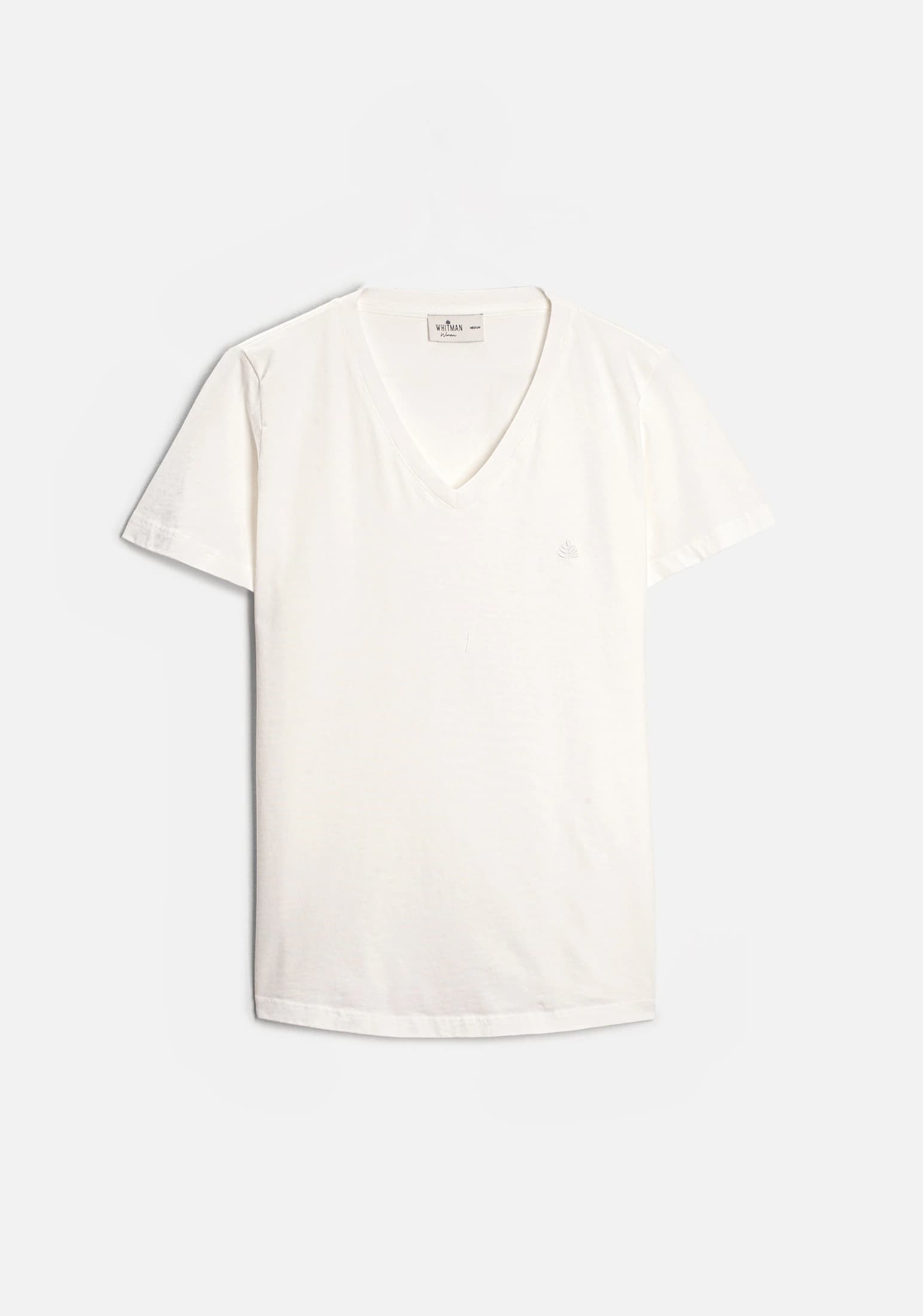 Camiseta CV Mujer Marfil L-Atn - imagen 1