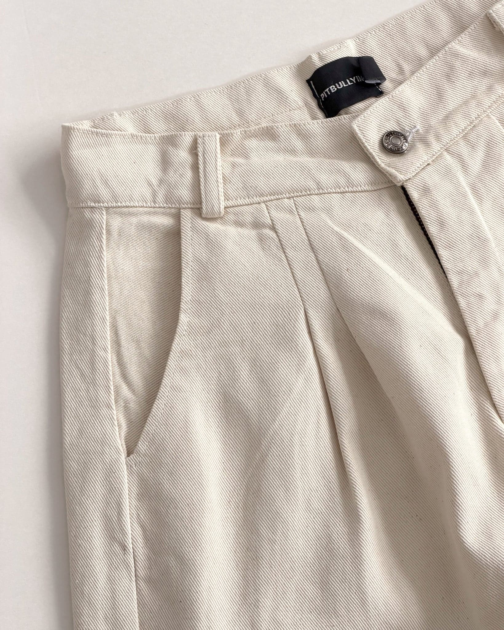 JORT DENIM JAPANESE BEIGE - imagen 3