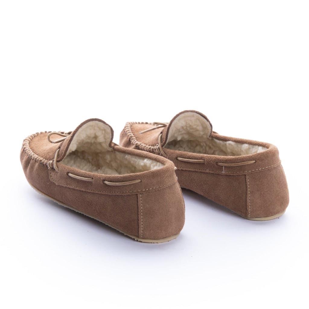 Pantuflas Apaches Mujer Almendra - imagen 3