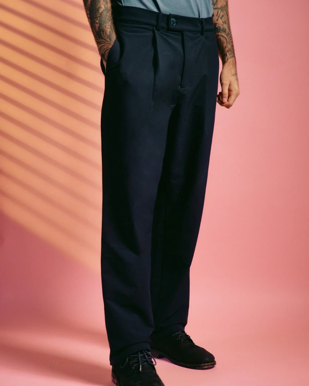 SUCCESSION TAILORED PANT — BLACK - imagen 2
