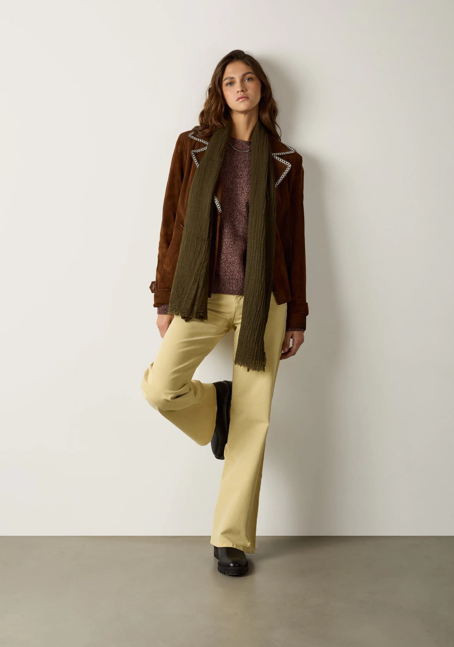 Chaqueta Elioth Gamuza APL Tabaco - imagen 2