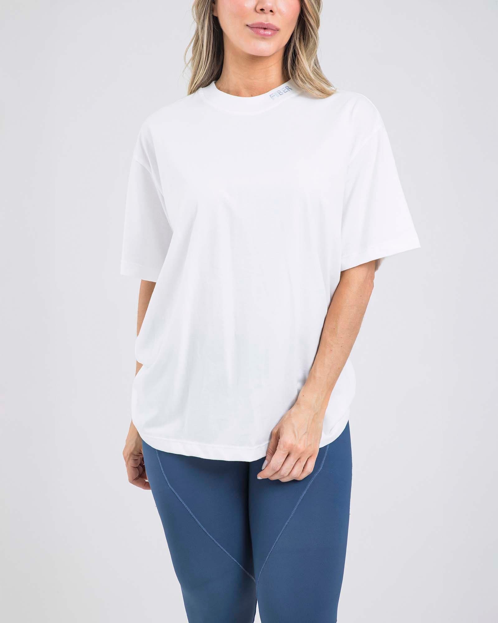 Camiseta oversize cool crema lumen FIBER - imagen 2
