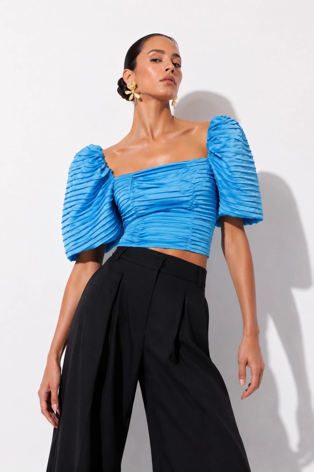 Blusa Khiani Turquesa - imagen 2