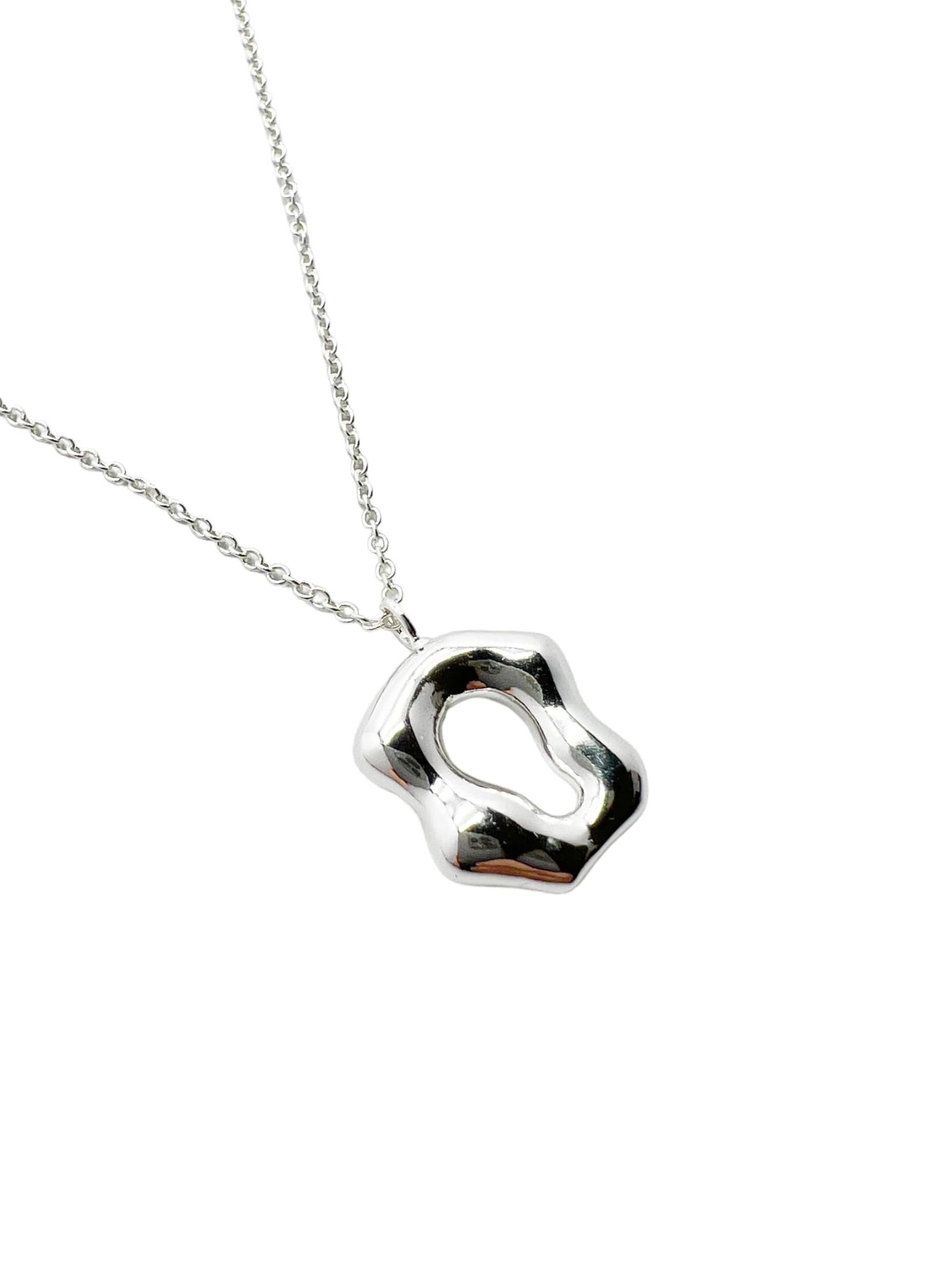 cadena letra cosmic water silver - imagen 12