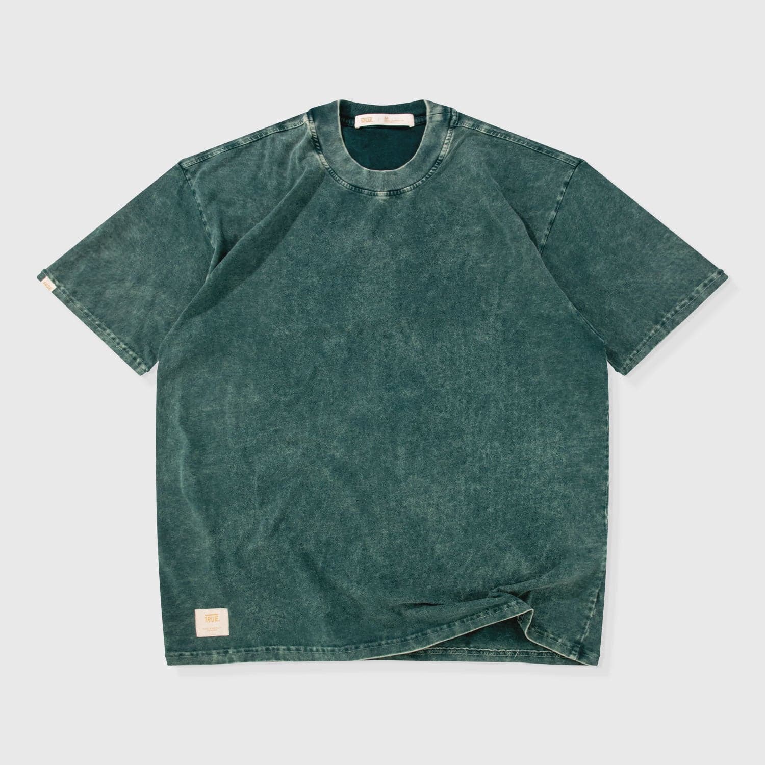 Oversized Washed T- Shirt - Pine Green - imagen 1