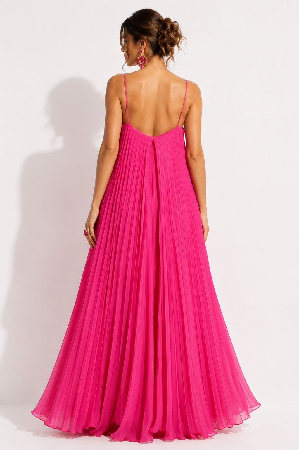 Vestido Suarez Fucsia - imagen 3