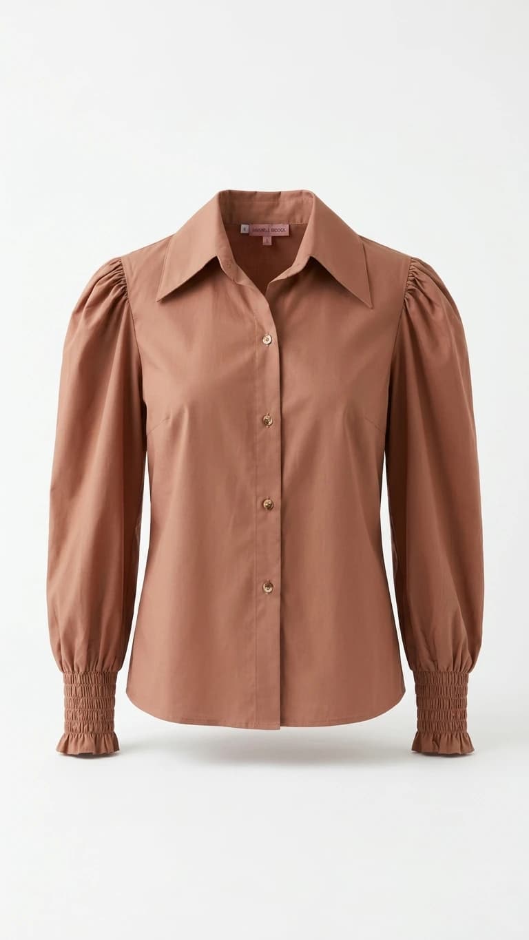 AMELIA BLOUSE CAMEL