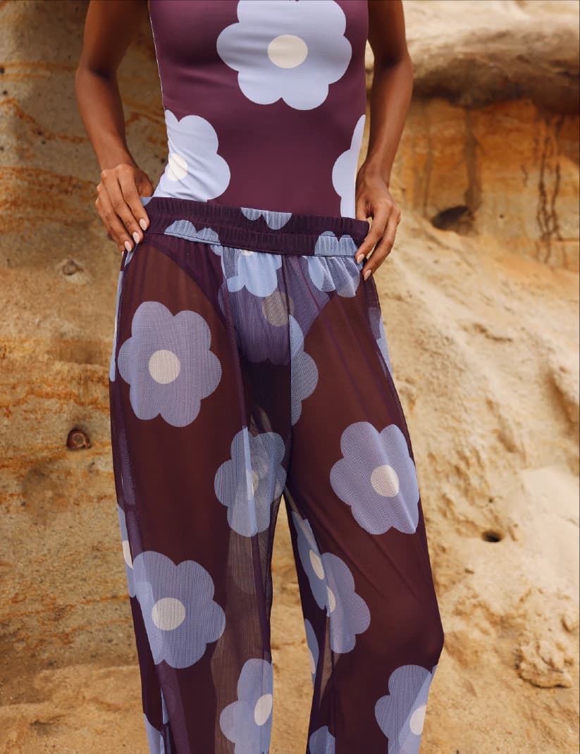 Pantalón Bold Flower