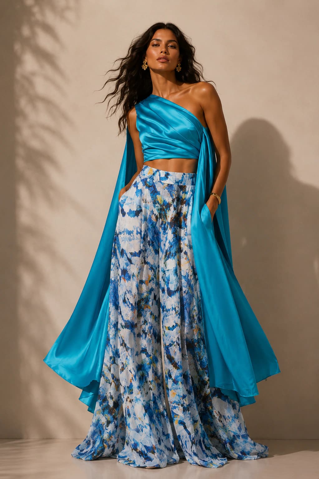 Blusa Xula Turquesa - imagen 1