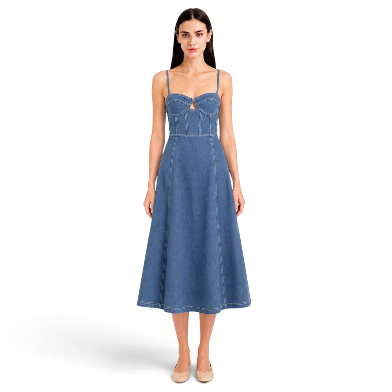 VESTIDO DUNE AZUL