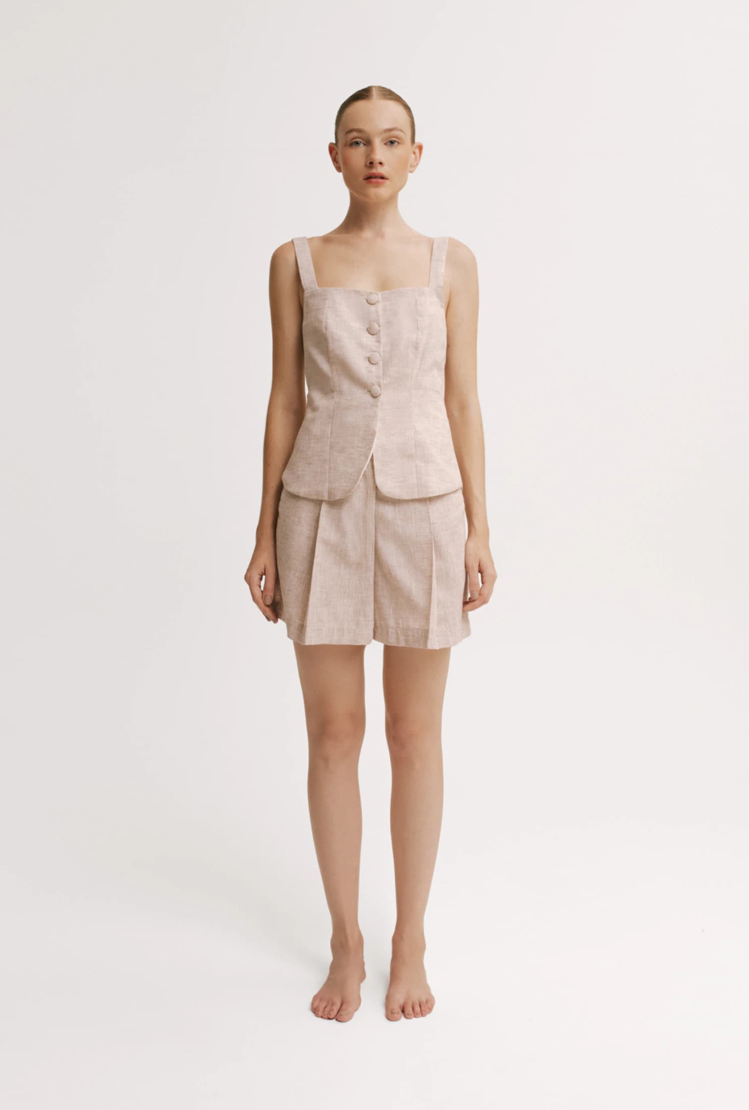 Blusa Dalu & Short Tea Habano