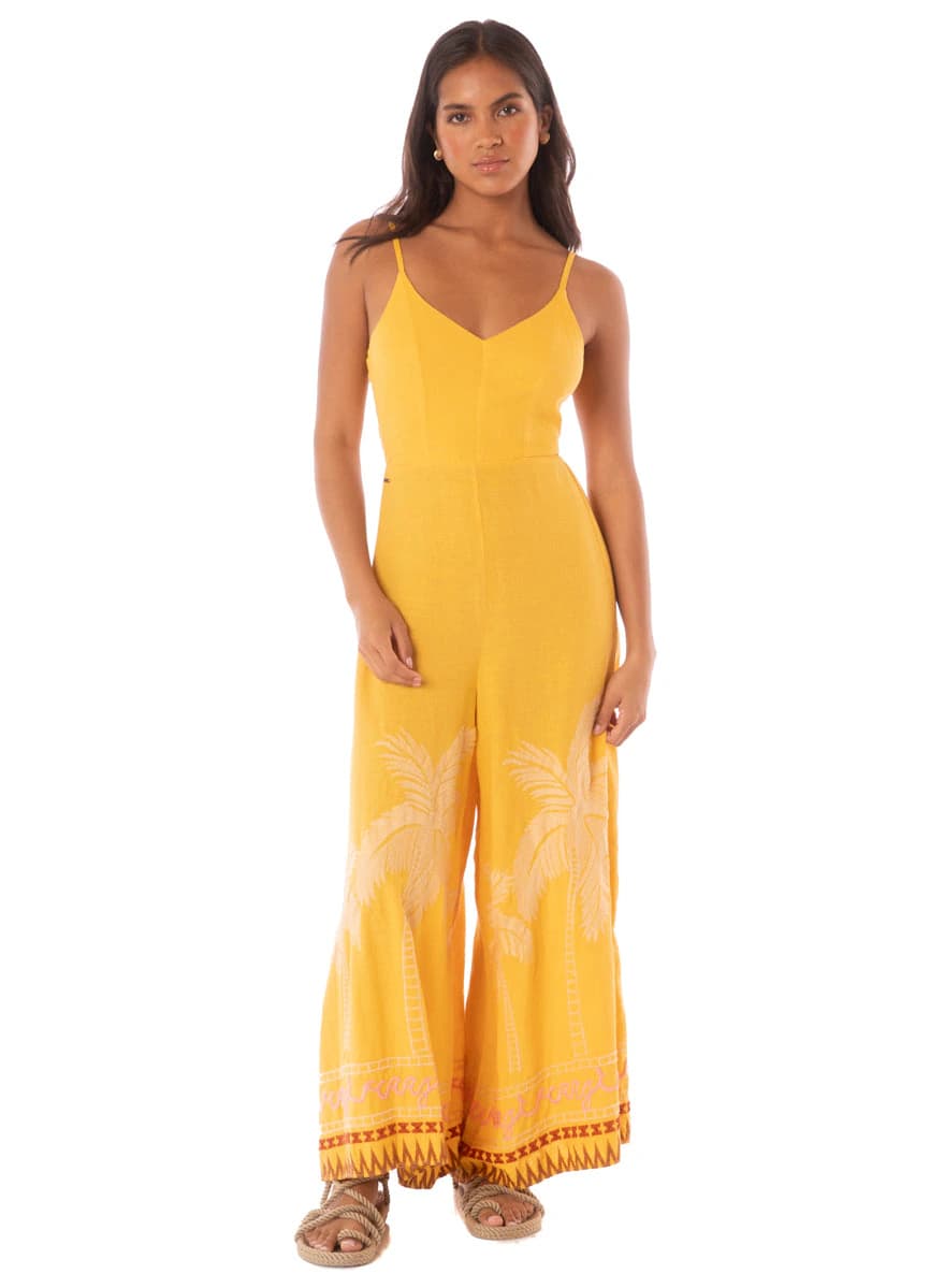 Maaji Stitchy Palm Azura Jumpsuit - imagen 1