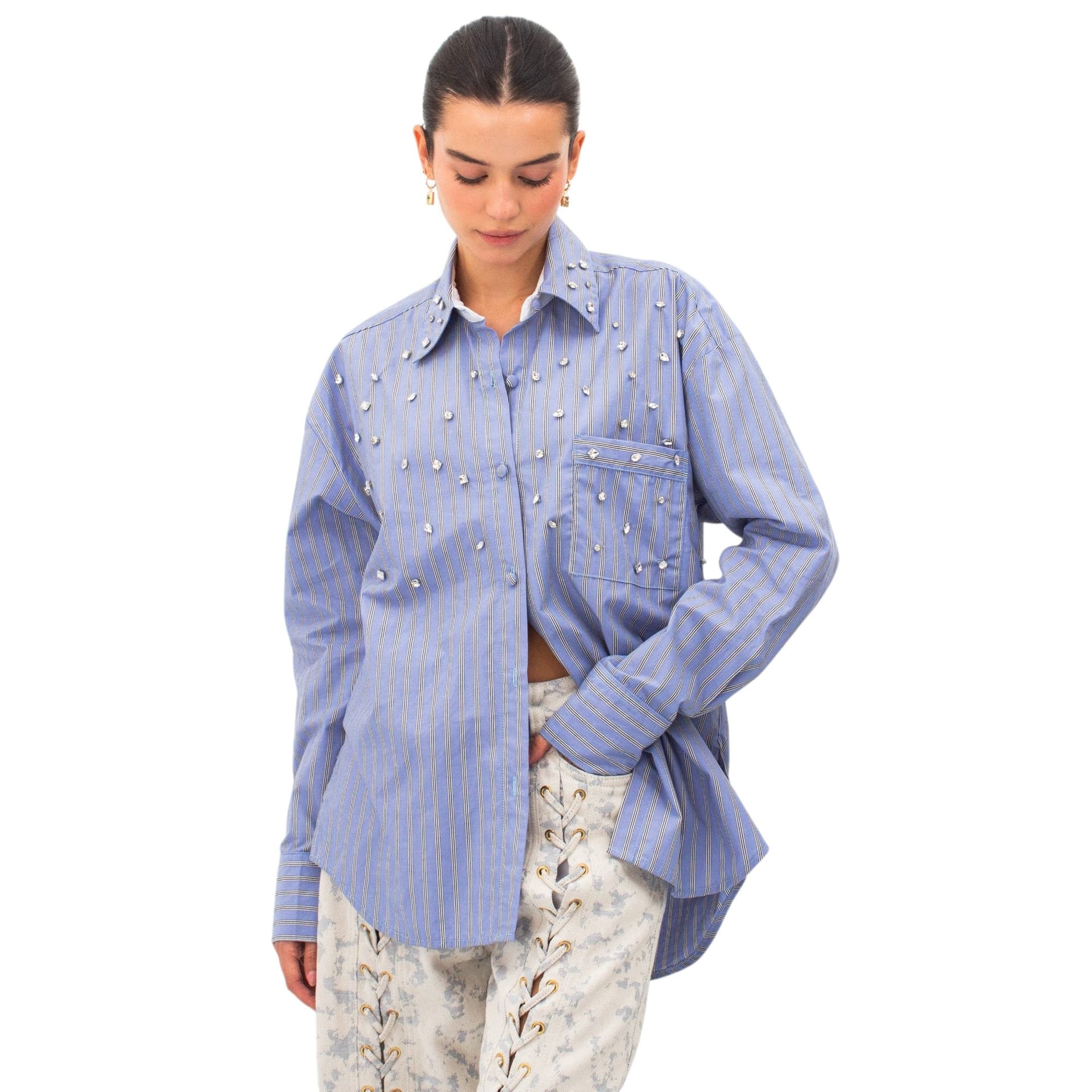 CAMISA ELSA AZUL