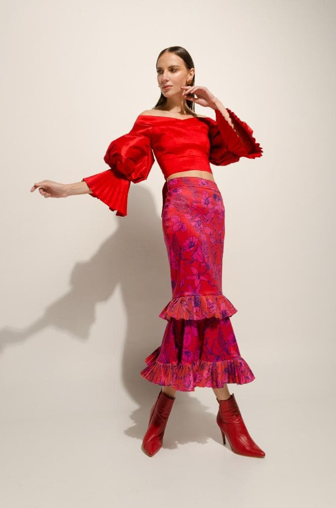 Blusa Asali Rojo - imagen 1