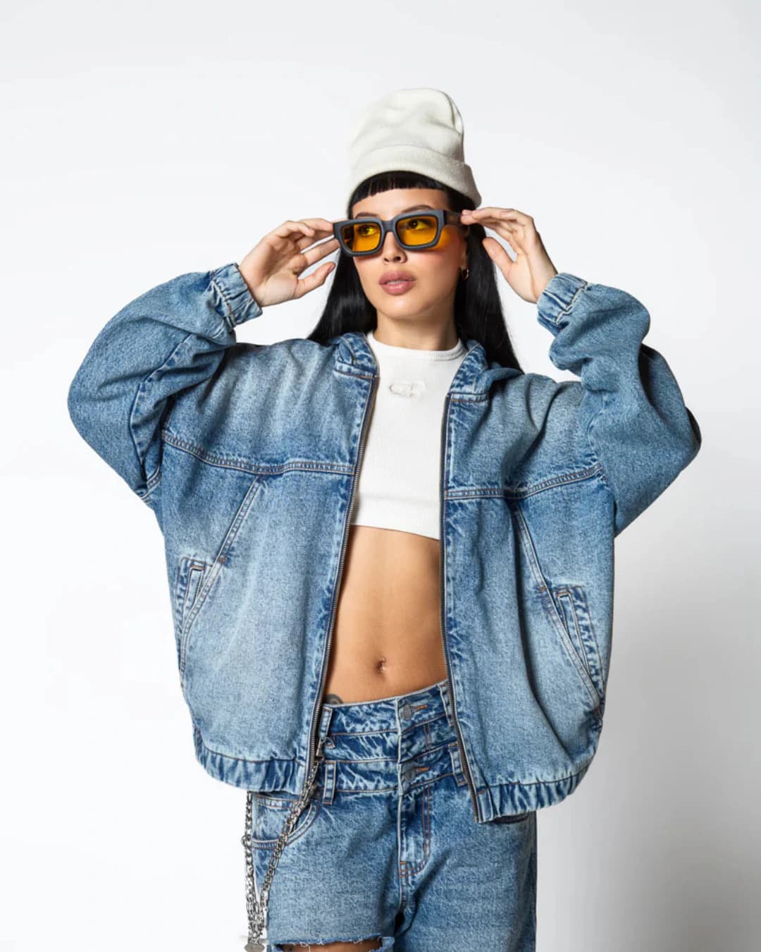 DOPAMINE LIGHT-WASH JACKET - imagen 5