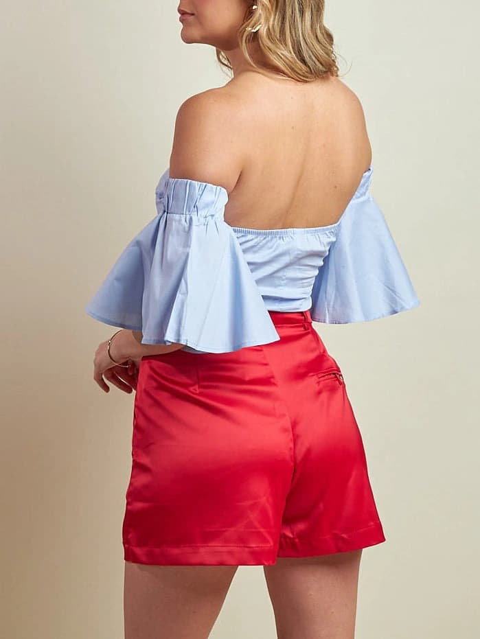 Blusa Agustina Celeste - imagen 3