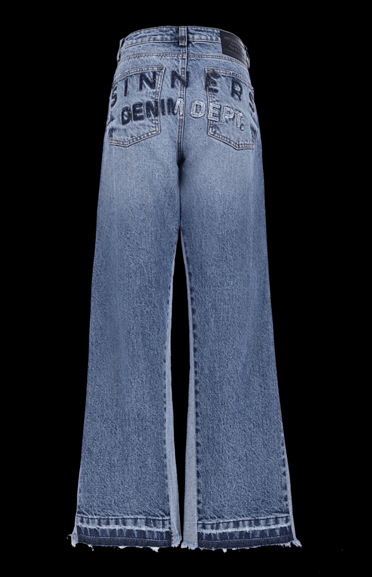 EMBROIDERED FLARED JEANS - imagen 3
