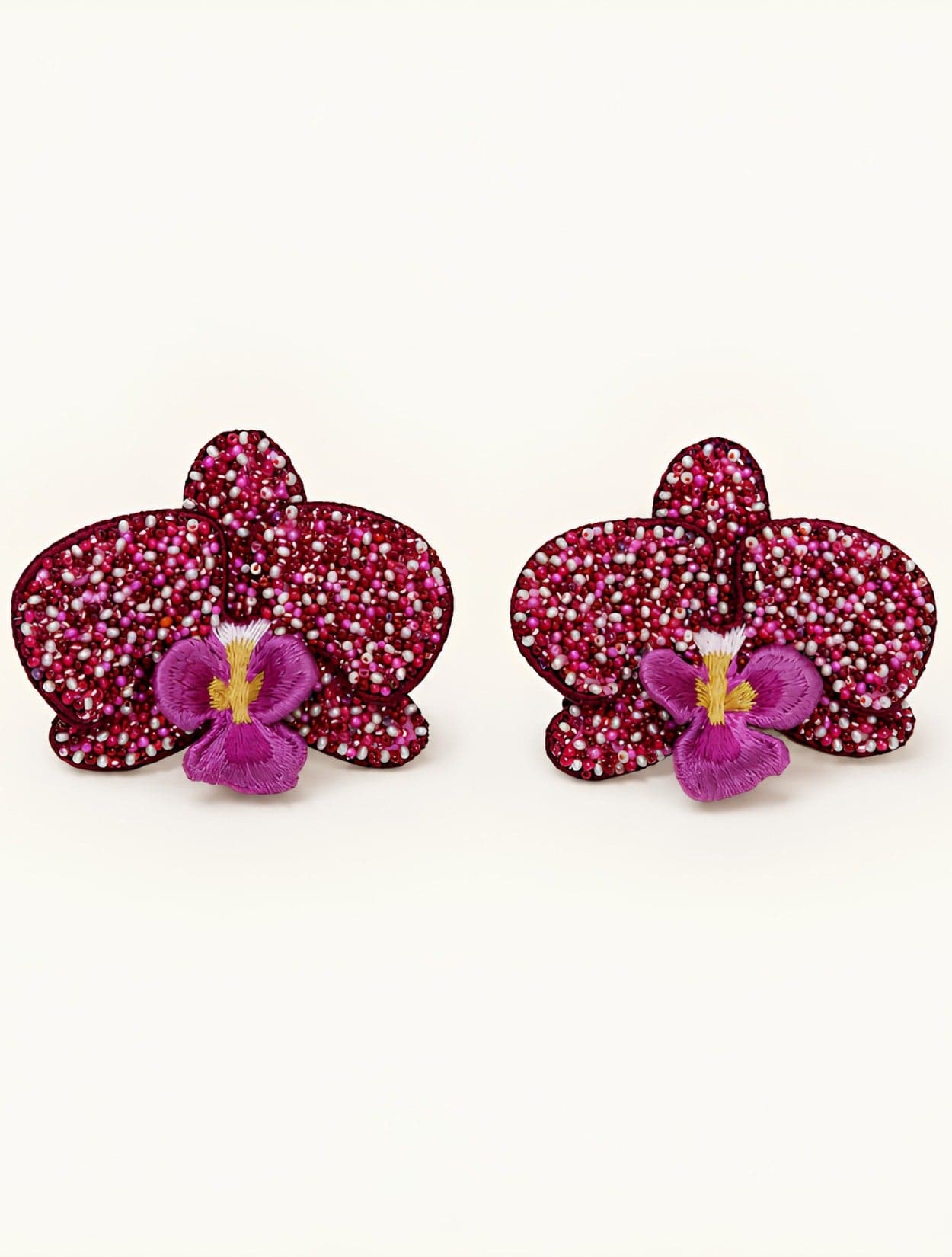 ARETES ORQUIDEA - imagen 1
